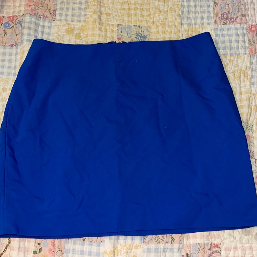 Blue sexy skirt good condition does not fit anymore